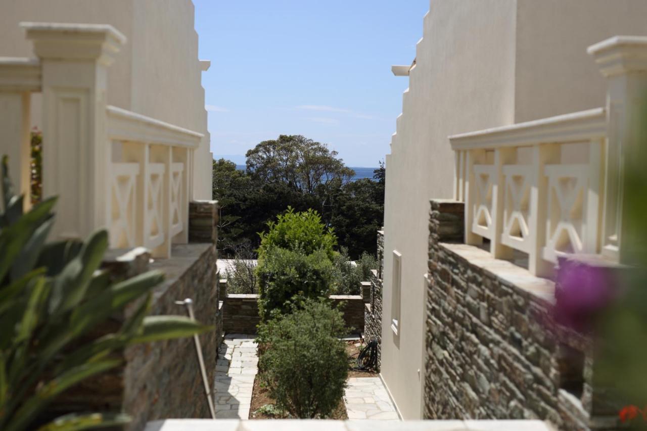 Aithra -Agios Petros Andros Villa Gavrio Eksteriør billede