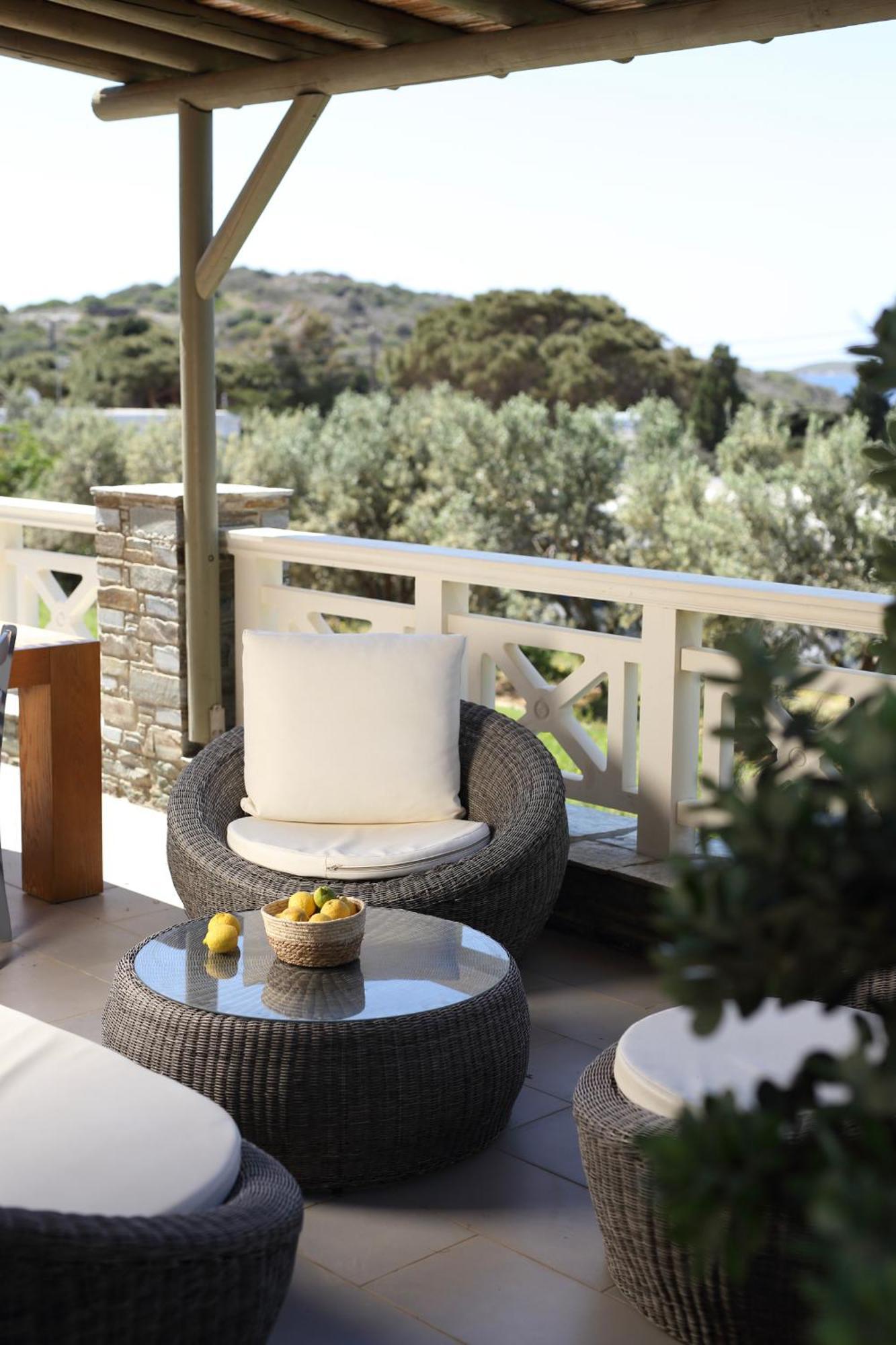 Aithra -Agios Petros Andros Villa Gavrio Eksteriør billede