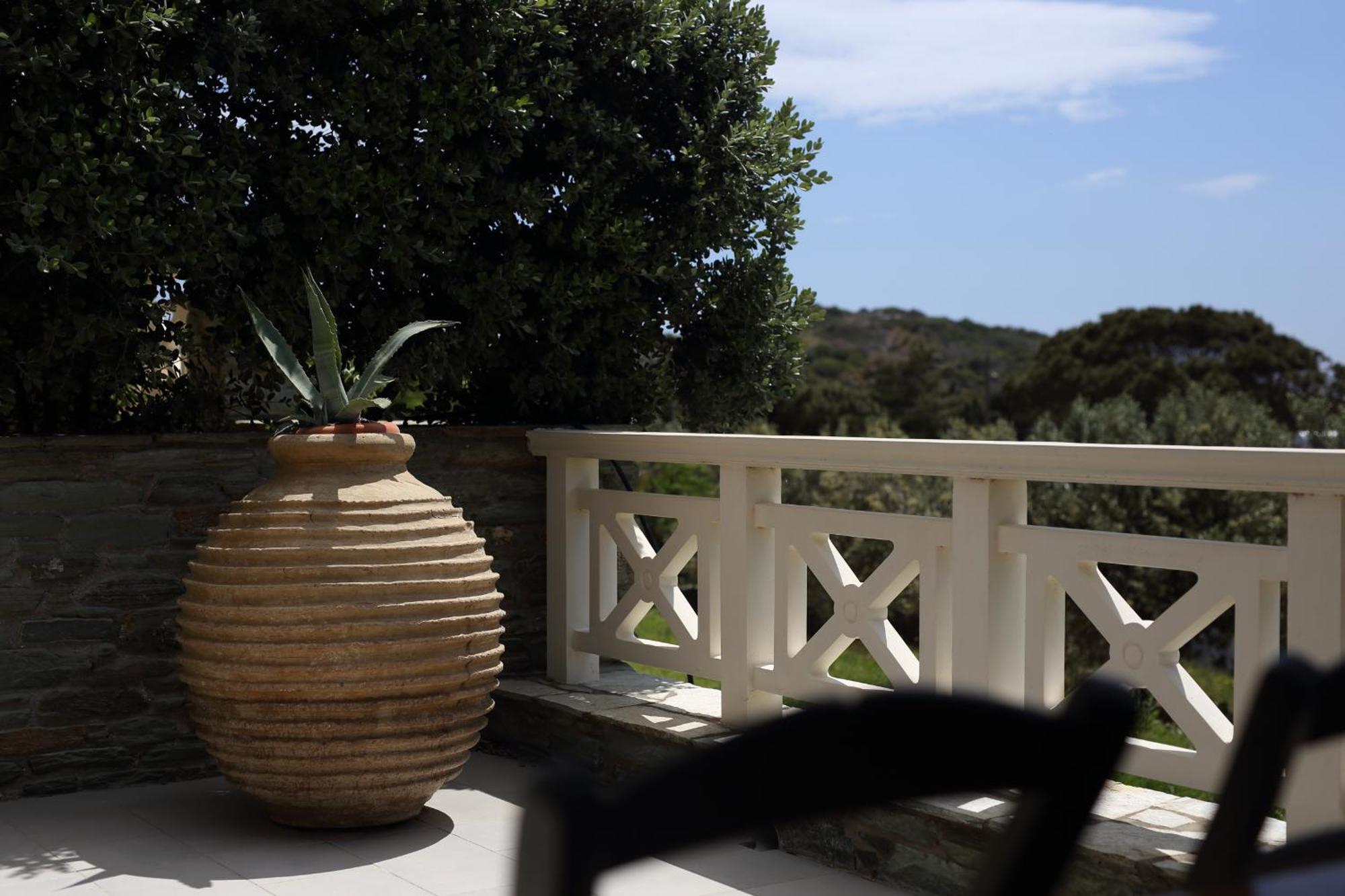 Aithra -Agios Petros Andros Villa Gavrio Eksteriør billede